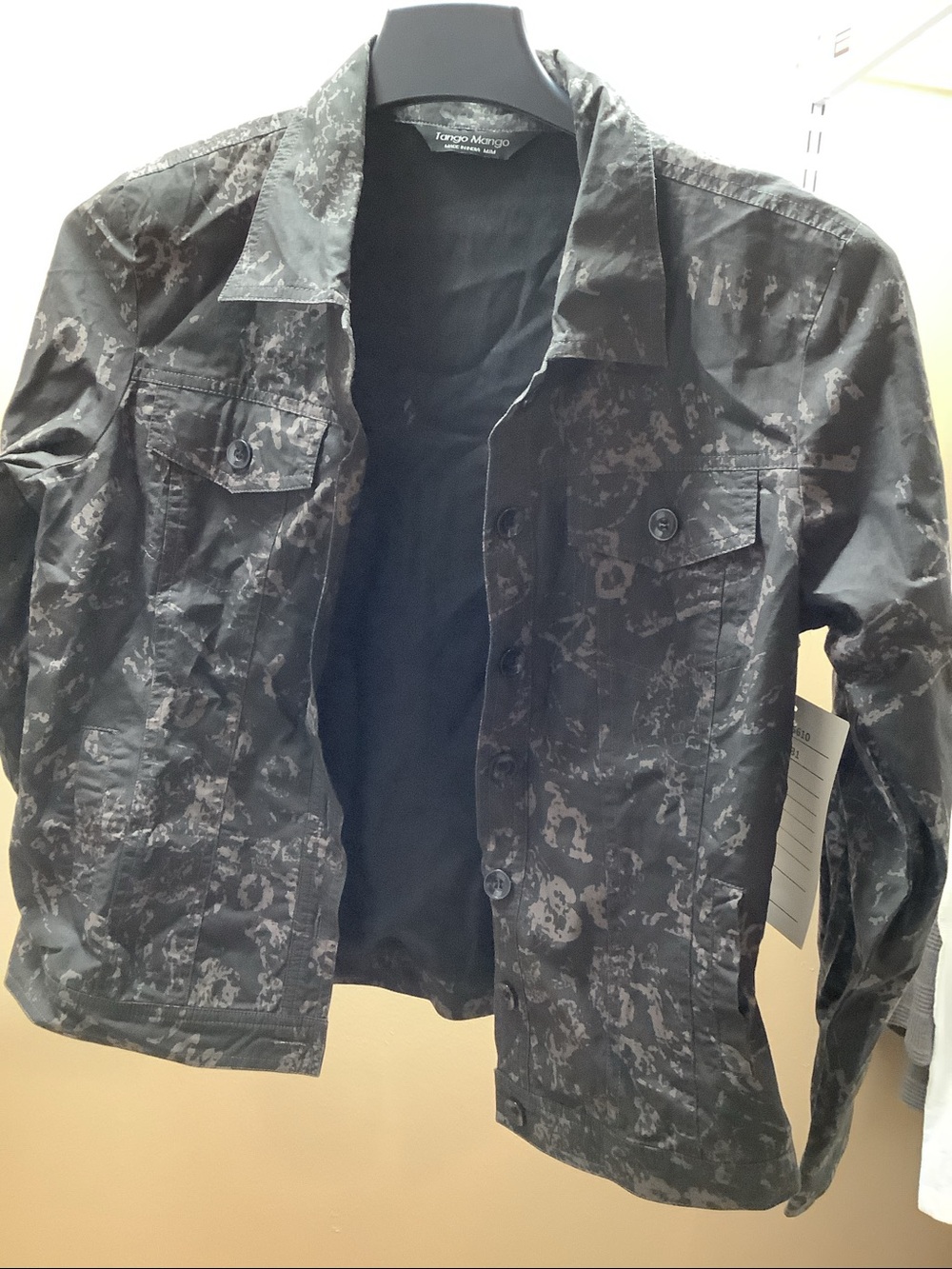 Tango Mango Size Medium Jacket with Lining, Made in India. New With Tags